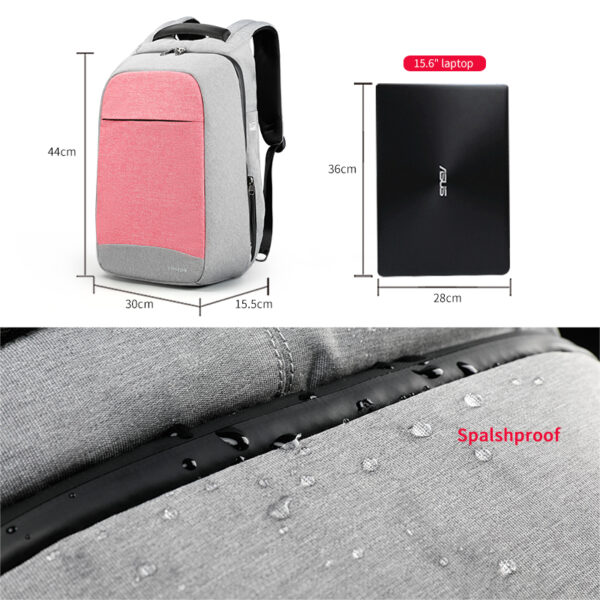สินค้าหมด กระเป๋าโน๊ตบุ๊ค กระเป๋าเป้ TIGERNU 15.6นิ้ว รุ่น STEEL T-B3335