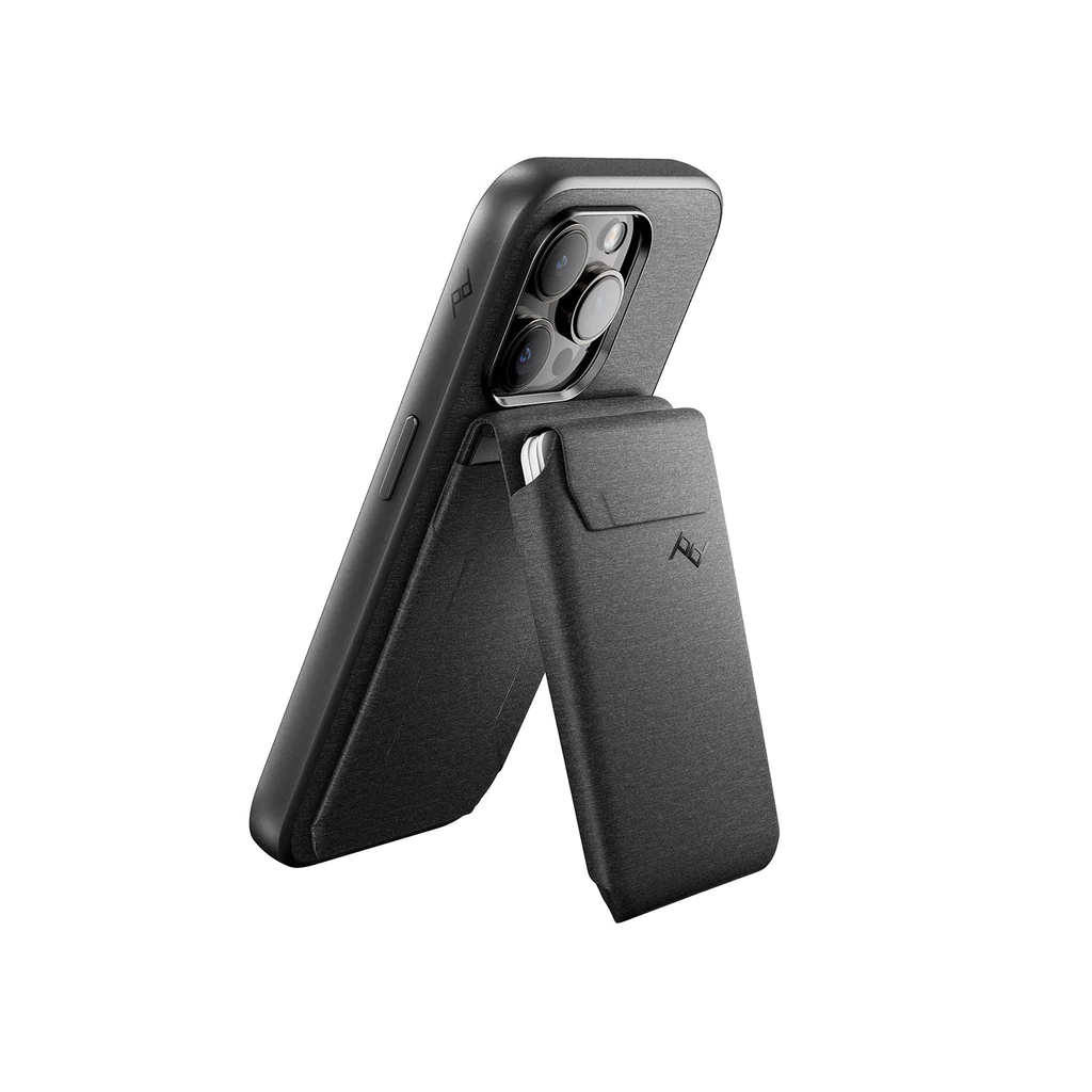 Stand Wallet – Charcoal