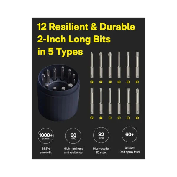 HOTO - 3.6V Cordless Screwdriver