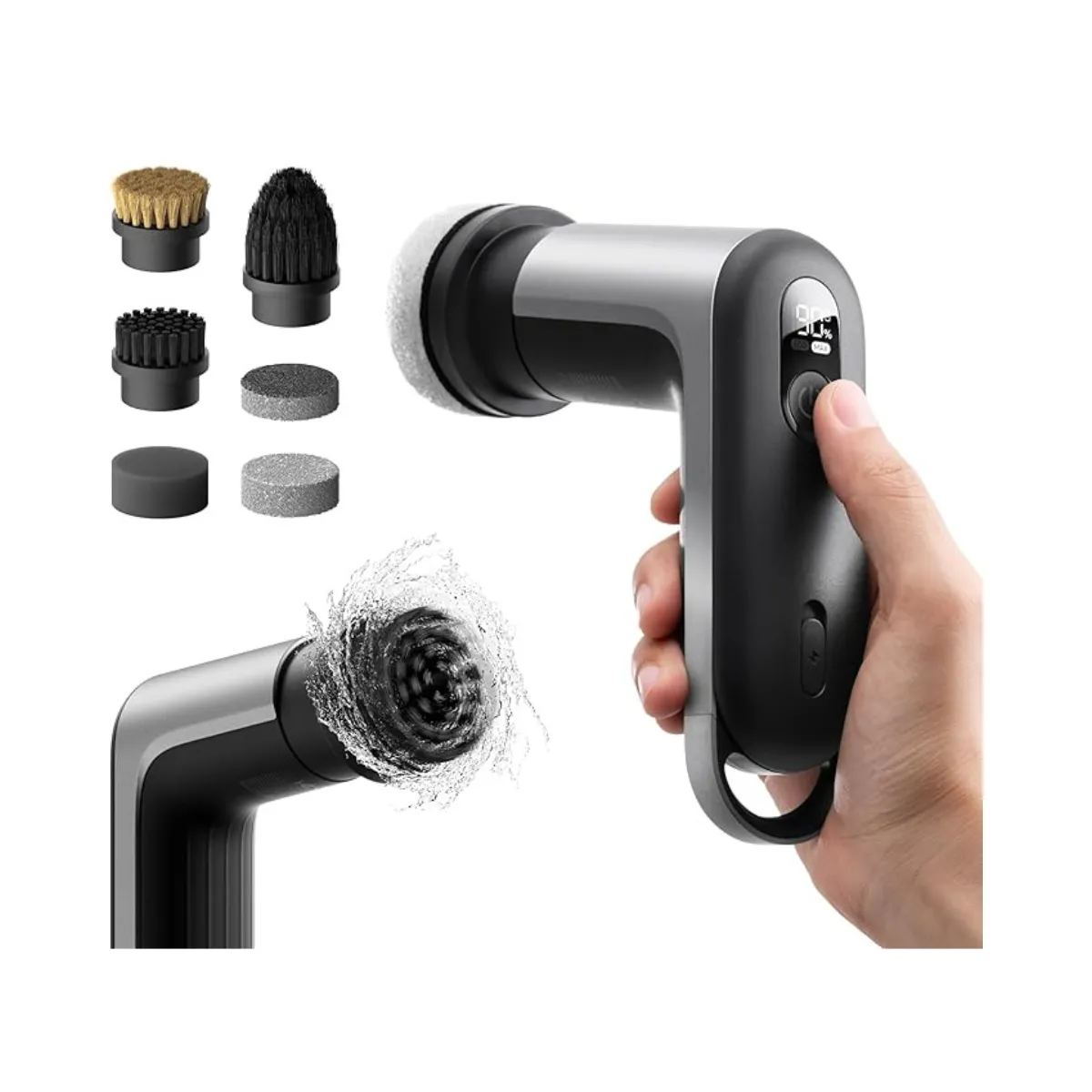 HOTO - Grip Cordless Spin Scrubber