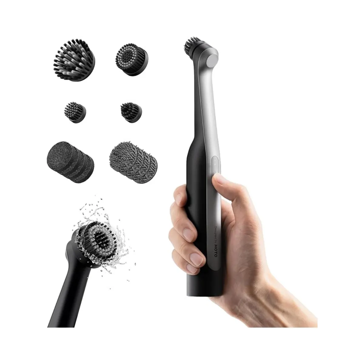 HOTO - Wand Cordless Spin Scrubber