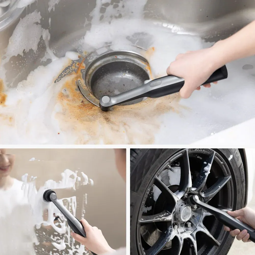 HOTO - Wand Cordless Spin Scrubber