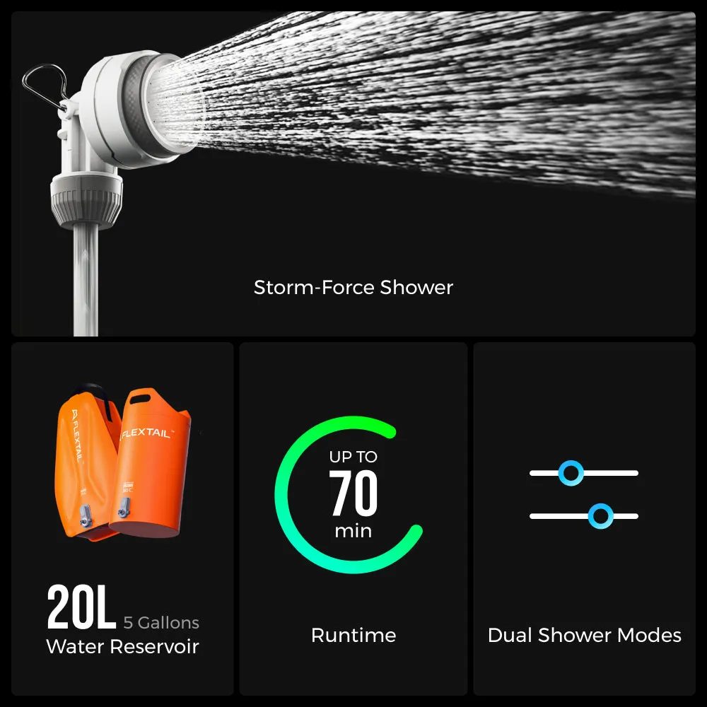 FLEXTAIL - Tiny Shower Bucket & Bag