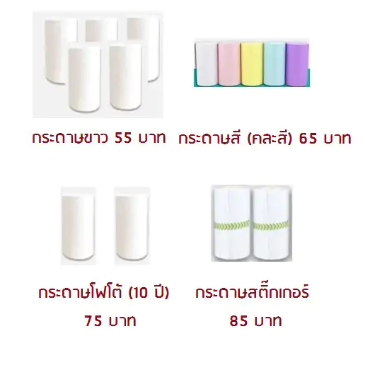 PriceList – กระดาษและอุปกรณ์เสริม – Copy