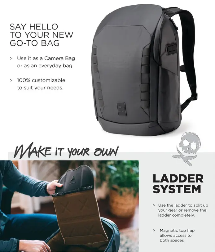 NOMATIC x Peter McKinnon 2 Camera Backpack 25L InTrendMall