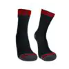 11 Running Lite Socks – Black, Crimson Red L
