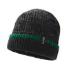 Cuffed Beanie – Green edge